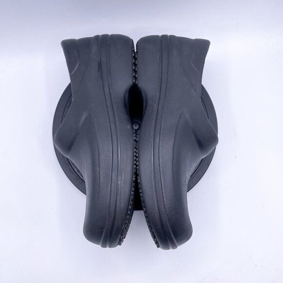 Crocs Shoes Womens 11 Neria Pro II Clogs Black Comfort Closed Toe Rubber - Picture 5 of 9